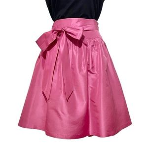 Lily Pulitzer Silk Circle Skirt w/ Tie Belt